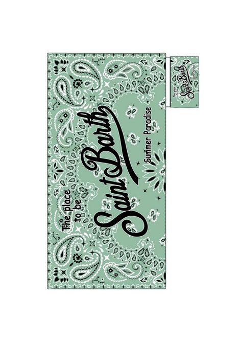 Telo mare con stampa SAINT BARTH | AID0001 AIDAN01089H BANDANNA ROUND53